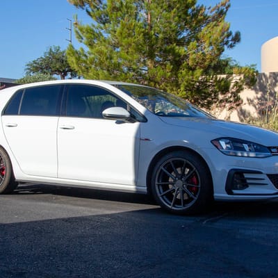 18 Inch TSW Bathurst in Gloss Gunmetal on a 2018 Volkswagen GTI