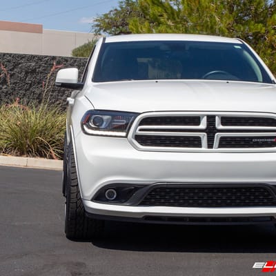 22 Inch Velgen Split5 VMBS5 in Satin Black on a 2017 Dodge Durango GT