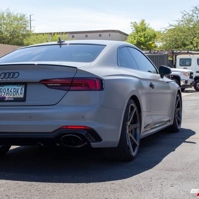 20 Inch Rohana RC7 in Matte Graphite on a 2018 Audi RS5