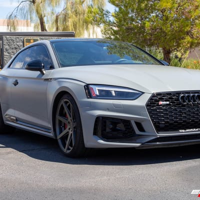 20 Inch Rohana RC7 in Matte Graphite on a 2018 Audi RS5