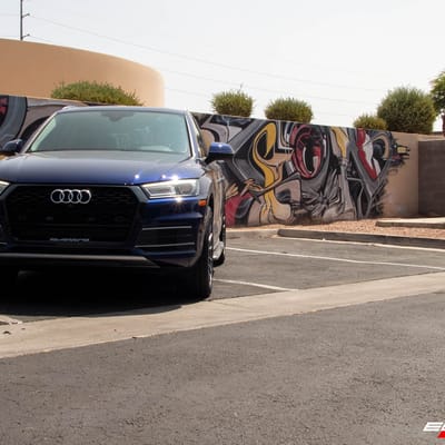 20 Inch Ace Alloy Devotion in Matte Mica Graphite on a 2018 Audi Q5