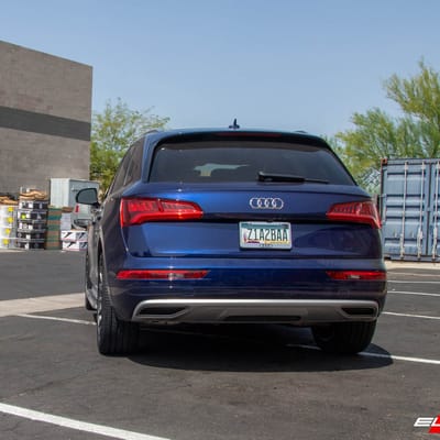 20 Inch Ace Alloy Devotion in Matte Mica Graphite on a 2018 Audi Q5
