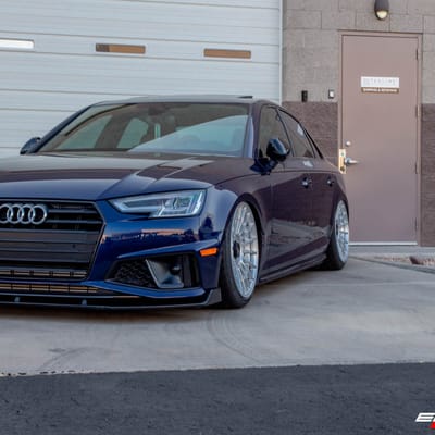 19 Inch Rotiform LAS-R R134 in Silver on a 2019 Audi S4