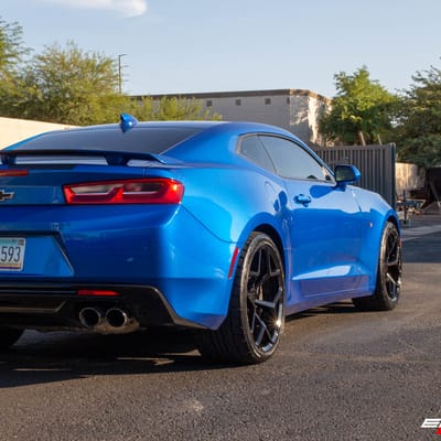 Staggered 20 Inch MRR M228 Camaro Replica on a 2017 Chevrolet Camaro 2SS