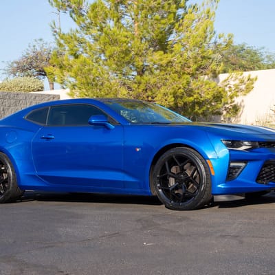 Staggered 20 Inch MRR M228 Camaro Replica on a 2017 Chevrolet Camaro 2SS