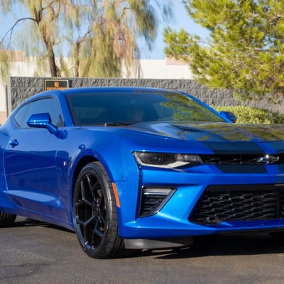 Staggered 20 Inch MRR M228 Camaro Replica on a 2017 Chevrolet Camaro 2SS