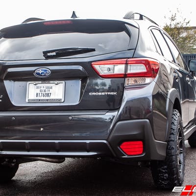 15 inch Method MR502 VT-Spec All Matte Black on 2019 Subaru Crosstrek