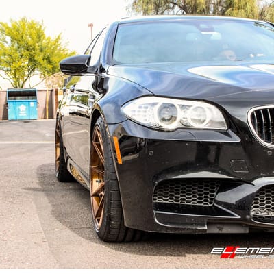 20 inch Variant Argon Custom Color Antique Bronze on 2013 BMW M5