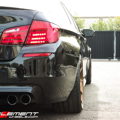 20 inch Variant Argon Custom Color Antique Bronze on 2013 BMW M5