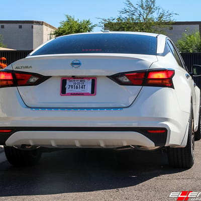 18 inch F1R F103 Brushed Bronze on 2019 Nissan Altima S