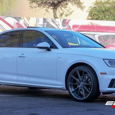 20 inch Variant Argon Brushed Titanium on Audi A4 2.0T