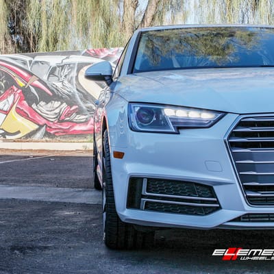 20 inch Variant Argon Brushed Titanium on Audi A4 2.0T