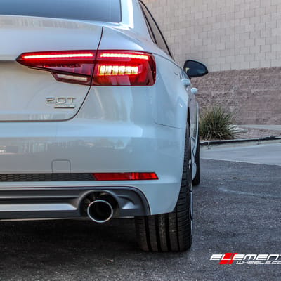 20 inch Variant Argon Brushed Titanium on Audi A4 2.0T
