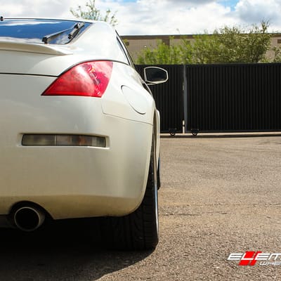 19 inch MRR GT5 Black w/ Diamond Cut on 2006 350Z