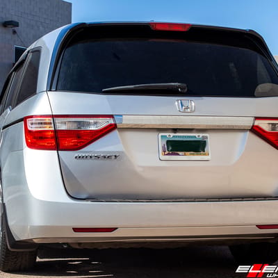 20 inch MRR HR3 Silver Machined Face on 2012 Honda Odyssey