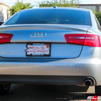 18 inch Avant Garde M540 Machine Silver on 2014 Audi A6