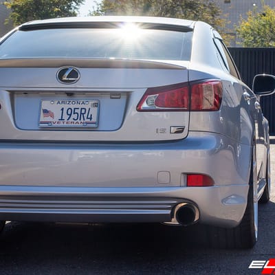 20 inch Niche Verona Gloss Sikver Machined M179 on 2006 Lexus IS350