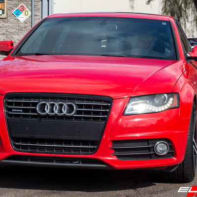 20 inch KMC KM703 Monophonic Satin Black Brushed on 2012 Audi A4 Quattro