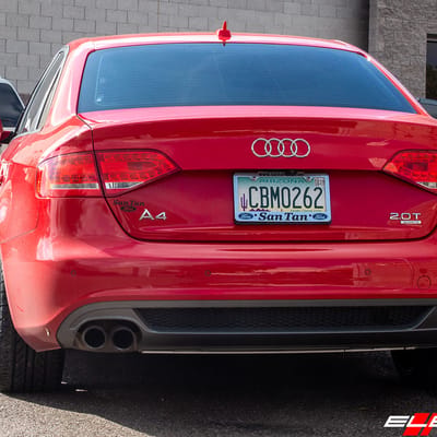20 inch KMC KM703 Monophonic Satin Black Brushed on 2012 Audi A4 Quattro