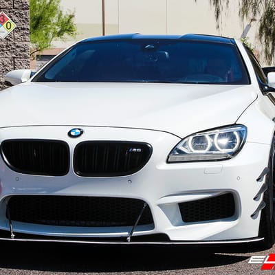20 inch Variant Xenon Satin Black on 2013 BMW M6