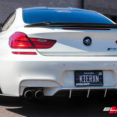 20 inch Variant Xenon Satin Black on 2013 BMW M6