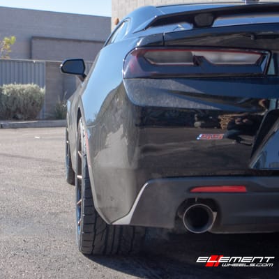 20 inch Ferrada FR4 Matte Bronze/Gloss Black Lip on 2018 Chevrolet Camaro