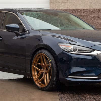 20 Inch Variant Xenon in Gloss Bronze on a 2019 Mazda 6
