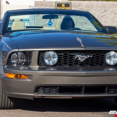 17 inch Motegi MR131 Matte Bronze on 2005 Ford Mustang GT