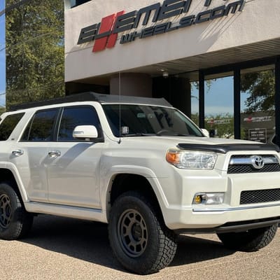 17 inch Method Race MR705 Titanium (Bead Grip) on a 2011 Toyota 4Runner