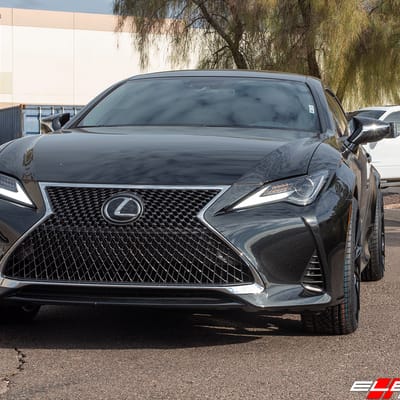 20 inch Blaque Diamond BD-11 Gloss Black on 2019 Lexus RC300