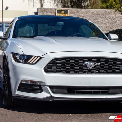 20 inch TSW Sebring Matte Black on 2017 Ford Mustang V6