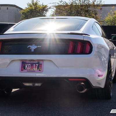 20 inch TSW Sebring Matte Black on 2017 Ford Mustang V6