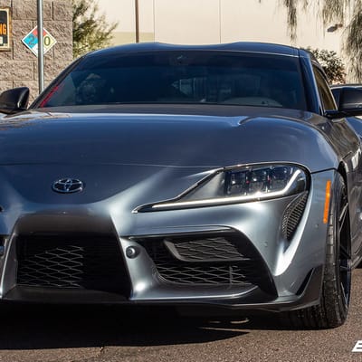 19 inch Variant Xenon Satin Black on 2020 Toyota Supra