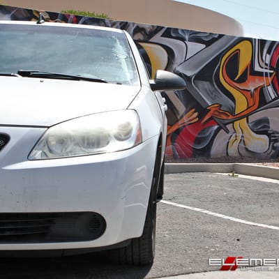 17x7 Big Bang Sport BSP31 Satin Black on Pontiac G6 w/ Specs