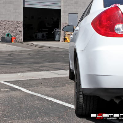 17x7 Big Bang Sport BSP31 Satin Black on Pontiac G6 w/ Specs