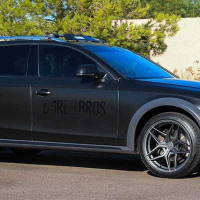 19 inch Variant Xenon Satin Gunmetal on 2015 Audi A4 All-Road