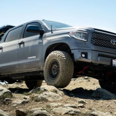 Raceline 951B Ryno Matte Black on a Toyota Tundra