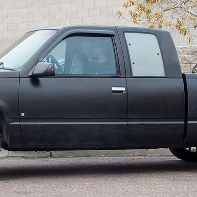 20 inch American Racing AR933 Intake Gloss Black on 1994 GMC C1500