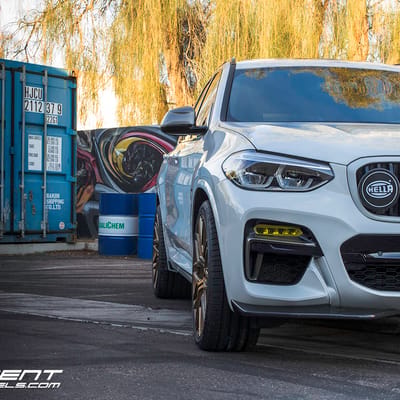 Staggered 21 Inch Rohana RFX10 on a 2019 BMW X3 M40i