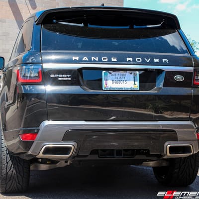 22 inch Niche Gamma M224  Gloss Black on 2018 Land Rover Range Rover HSE