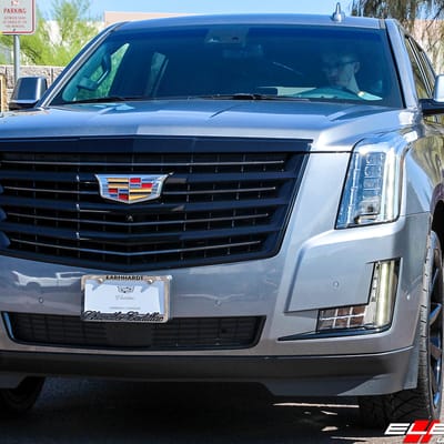 24 inch Koko Kapan Full Gloss Black on 2019 Cadillac Escalade