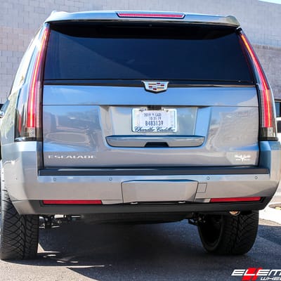 24 inch Koko Kapan Full Gloss Black on 2019 Cadillac Escalade