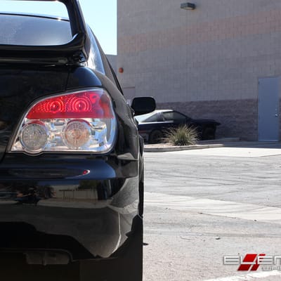 18x8.5 MRR VP5 Matte Graphite on 2007 Subaru Impreza w/ Specs