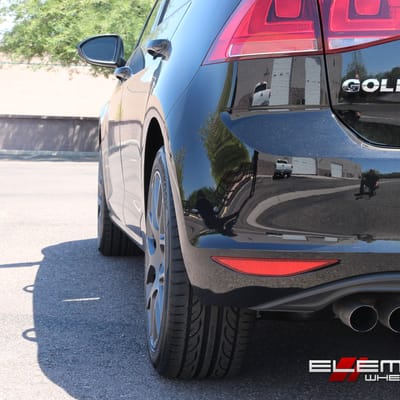 17 inch TSW Nurburgring Matte Gunmetal on 2016 VW Golf w/ Specs