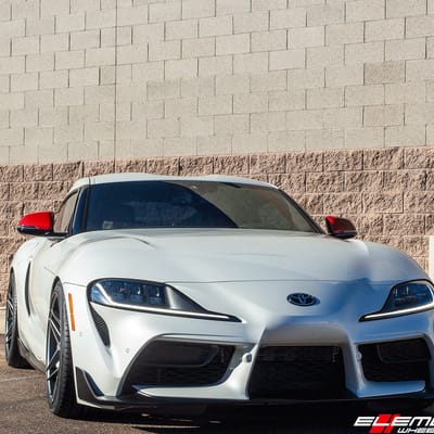 19 inch Variant Xenon Satin Gunmetal on 2020 Toyota Supra