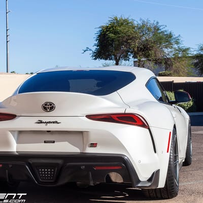 19 inch Variant Xenon Satin Gunmetal on 2020 Toyota Supra