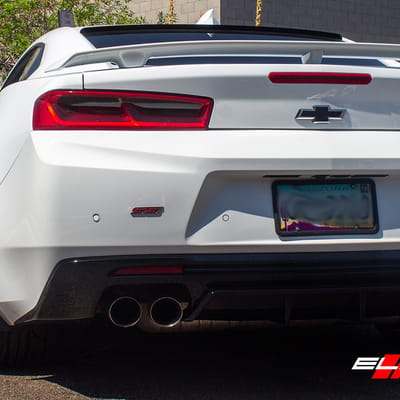 20 inch Variant Argon Gloss Piano Black on 2017 Chevrolet Camaro w/ Brembo Brakes