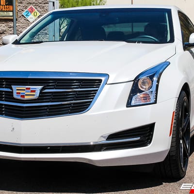 19 inch Verde V09 Satin Black  on 2019 Cadillac ATS Coupe RWD