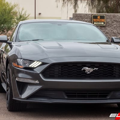 19 inch Niche Essen Matte Black on 2018 Ford Mustang Ecoboost