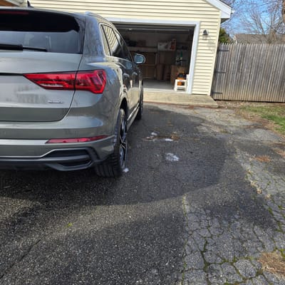 20 inch GMP Rebel in Black Diamond on a 2024 Audi Q3
